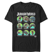 Men's Jurassic World: Fallen Kingdom Dino All Stars  Adult T-Shirt