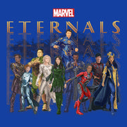 Men's Marvel Eternals Group Repeating  Adult T-Shirt