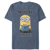 Men's Despicable Me Minion Monday Already  Adult T-Shirt