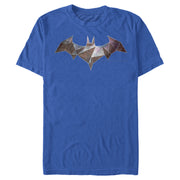 Men's Batman Logo Geometric Wing  Adult T-Shirt