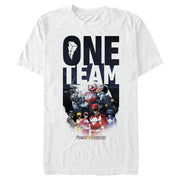 Men's Power Rangers One Team  Adult T-Shirt