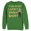 Men's Star Trek St. Patrick's Day Kirk This is my Lucky Green Shirt  Adult Sweatshirt