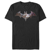 Men's Batman Logo Geometric Wing  Adult T-Shirt