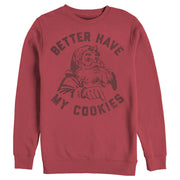 Men's Lost Gods Better Have My Cookies  Adult Sweatshirt