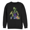 Men's Sleeping Beauty Maleficent Dragon  Adult Sweatshirt