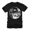 Men's Lost Gods Yin Yang Tiger  Adult T-Shirt