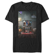 Men's Marvel WandaVison 2000's Television Poster  Adult T-Shirt