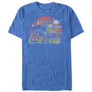 Men's Coca Cola Tropical Vibe  Adult T-Shirt