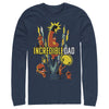 Men's The Incredibles 2 Modern Incredible Dad  Adult Long Sleeve Shirt