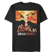 Men's Jurassic World Epic Showdown  Adult T-Shirt