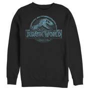 Men's Jurassic World Water Ripple Logo  Adult Sweatshirt