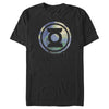 Men's Justice League Green Lantern Starry Night Logo  Adult T-Shirt