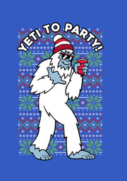 Men's Lost Gods Yeti to Party  Adult T-Shirt