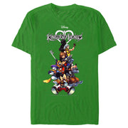 Men's Kingdom Hearts Coded Box Art  Adult T-Shirt