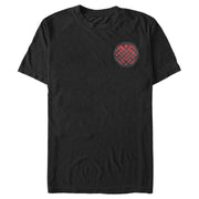 Men's Shang-Chi and the Legend of the Ten Rings Red Pocket Symbol  Adult T-Shirt