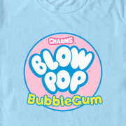 Men's Blow Pop Bubble Gum Logo  Adult T-Shirt