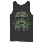 Men's Star Wars Stormtrooper Tropical Helmet  Adult Tank Top