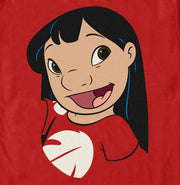 Men's Lilo & Stitch Lilo Face  Adult T-Shirt