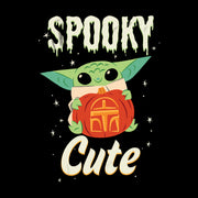 Men's Star Wars: The Mandalorian Halloween Grogu Spooky Cute Pumpkin  Adult T-Shirt