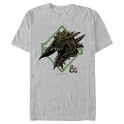 Men's Dungeons & Dragons: Honor Among Thieves Green Dragon  Adult T-Shirt