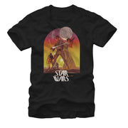 Men's Star Wars Ralph McQuarrie Luke and Leia  Adult T-Shirt