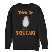 Men's Star Wars The Last Jedi Halloween Porg Squeak  Adult Sweatshirt