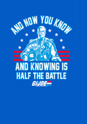 Men's GI Joe Knowing Is Half the Battle  Adult T-Shirt