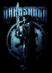 Men's Star Wars: The Mandalorian Wielding the Darksaber  Adult Pull Over Hoodie