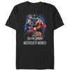 Men's Marvel Doctor Strange in the Multiverse of Madness Distressed Group Shot  Adult T-Shirt