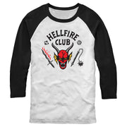 Men's Stranger Things Hellfire Club Costume  Adult Baseball Tee