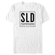 Men's She-Hulk: Attorney at Law Black SLD Logo  Adult T-Shirt