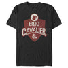 Men's Dungeons & Dragons Eric the Cavalier Shield Cartoon  Adult T-Shirt