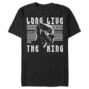 Men's Marvel Black Panther 2018 Long Live King  Adult T-Shirt