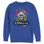 Men's Nintendo Splatoon Inkling Squid  Adult Sweatshirt