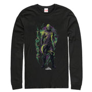 Men's Marvel Captain Marvel Talos Smoke  Adult Long Sleeve Shirt