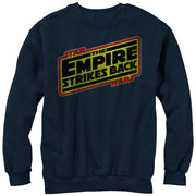 Men's Star Wars Episode V Logo  Adult Sweatshirt