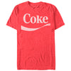 Men's Coca Cola Simple Logo  Adult T-Shirt