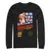 Men's Nintendo NES Super Mario Bros  Adult Long Sleeve Shirt