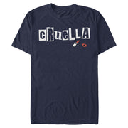 Men's Cruella Lipstick Logo  Adult T-Shirt