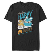 Men's Toy Story Happy Go Ducky & Bunny  Adult T-Shirt