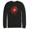 Men's Zack Snyder Justice League Cyborg Logo  Adult Long Sleeve Shirt