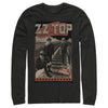 Men's ZZ TOP Tres Hombres Poster  Adult Long Sleeve Shirt