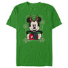 Men's Mickey & Friends Christmas Reindeer Mickey  Adult T-Shirt