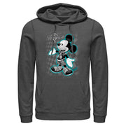 Men's Kingdom Hearts 1 King Mickey  Adult Pull Over Hoodie