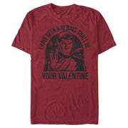 Men's Star Trek Spock Always Shall Be Valentine  Adult T-Shirt