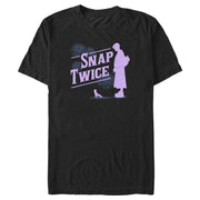 Men's Wednesday Thing Snap Twice  Adult T-Shirt