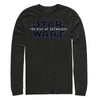 Men's Star Wars: The Rise of Skywalker Classic Logo  Adult Long Sleeve Shirt