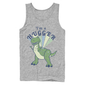 Men's Toy Story I'm a Hugger Rex  Adult Tank Top