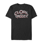 Men's Marvel Cloak and Dagger Logo  Adult T-Shirt