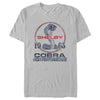 Men's Shelby Cobra Distressed High Performance Logo  Adult T-Shirt